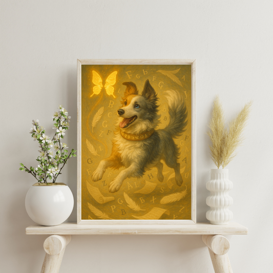 Zodiac Dogs - Gemini Digital Print