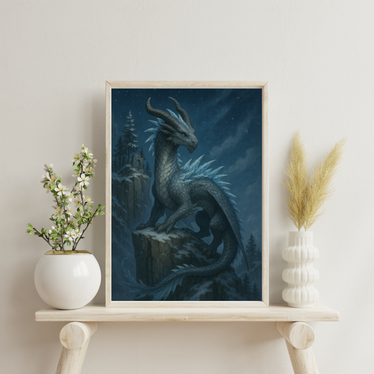 Zodiac Dragons - Capricorn Digital Print