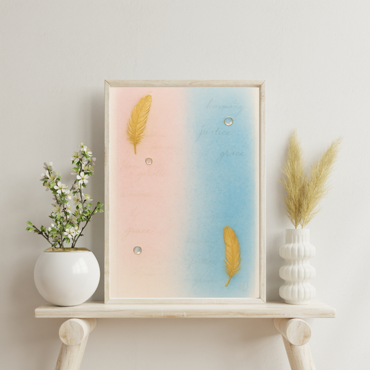 Zodiac Echoes - Libra Digital Print
