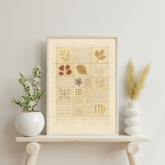 Zodiac Echoes - Virgo Digital Print