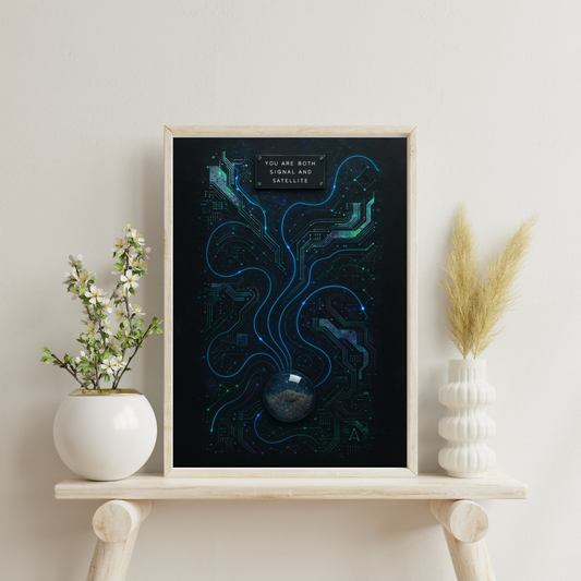 Zodiac Echoes pt. II - Aquarius Digital Print