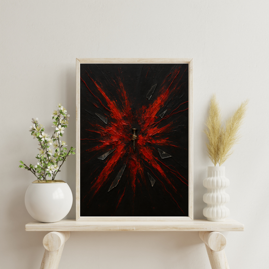 Zodiac Echoes pt. II - Aries Digital Print