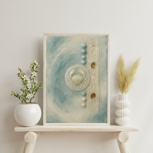 Zodiac Echoes pt. II - Cancer Digital Print