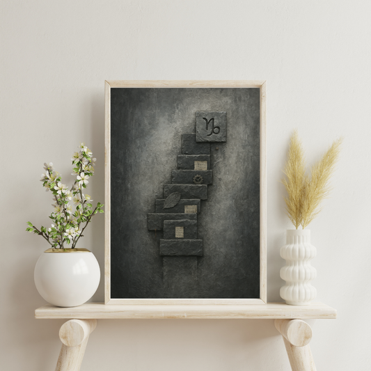 Zodiac Echoes pt. II - Capricorn Digital Print