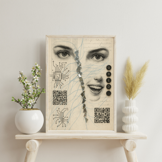 Zodiac Echoes pt. II - Gemini Digital Print