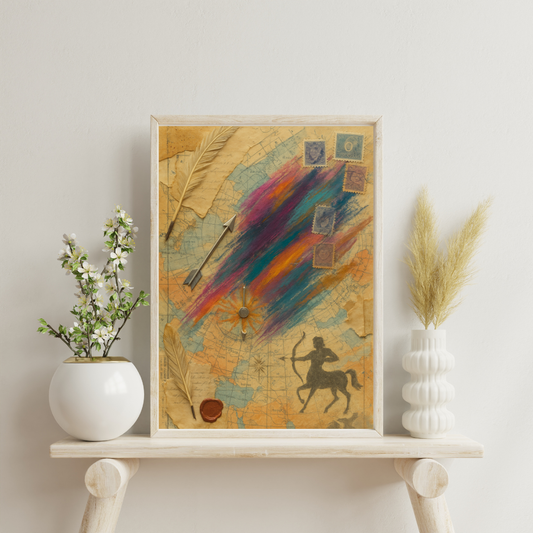 Zodiac Echoes pt. II - Sagittarius Digital Print