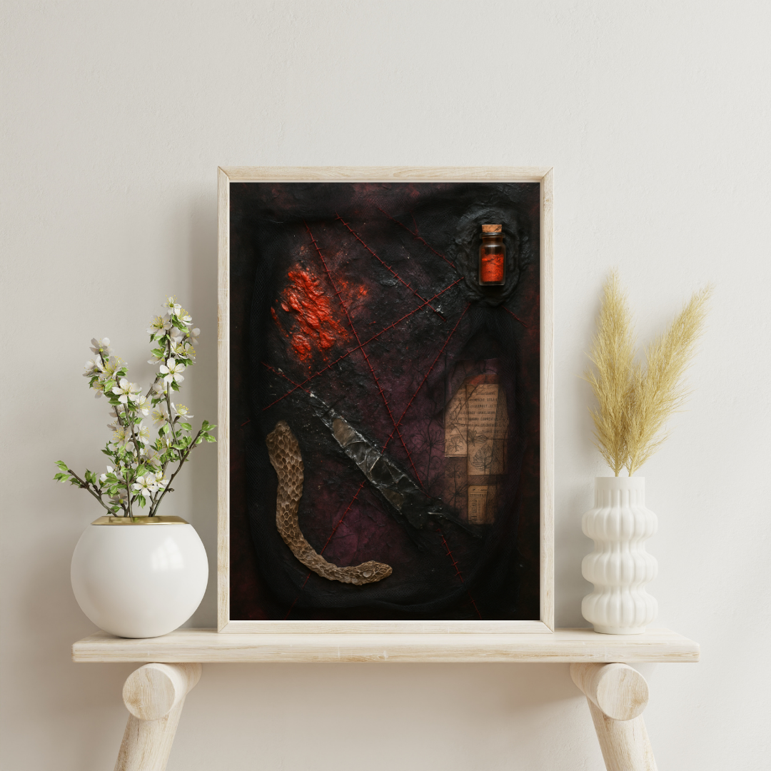 Zodiac Echoes pt. II - Scorpio Digital Print