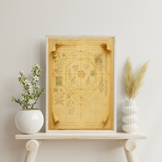 Zodiac Echoes pt. II - Virgo Digital Print