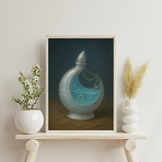Zodiac Elixirs - Cancer Digital Print