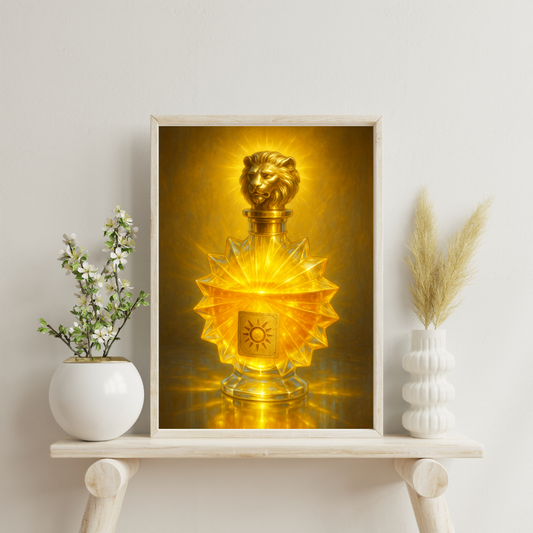 Zodiac Elixirs - Leo Digital Print