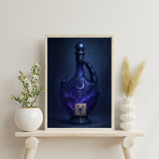 Zodiac Elixirs - Scorpio Digital Print
