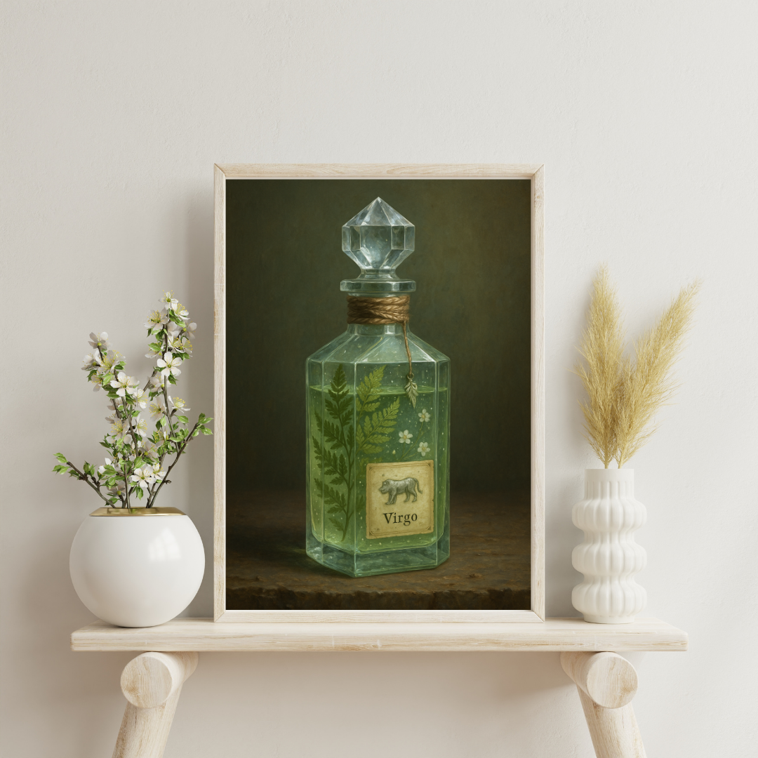 Zodiac Elixirs - Virgo Digital Print