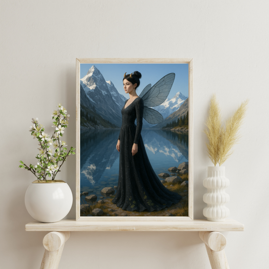 Zodiac Fairies - Capricorn Digital Print