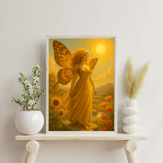 Zodiac Fairies - Leo Digital Print