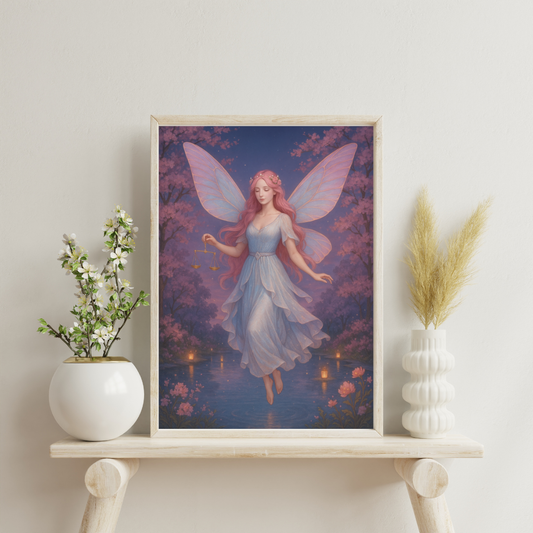 Zodiac Fairies - Libra Digital Print