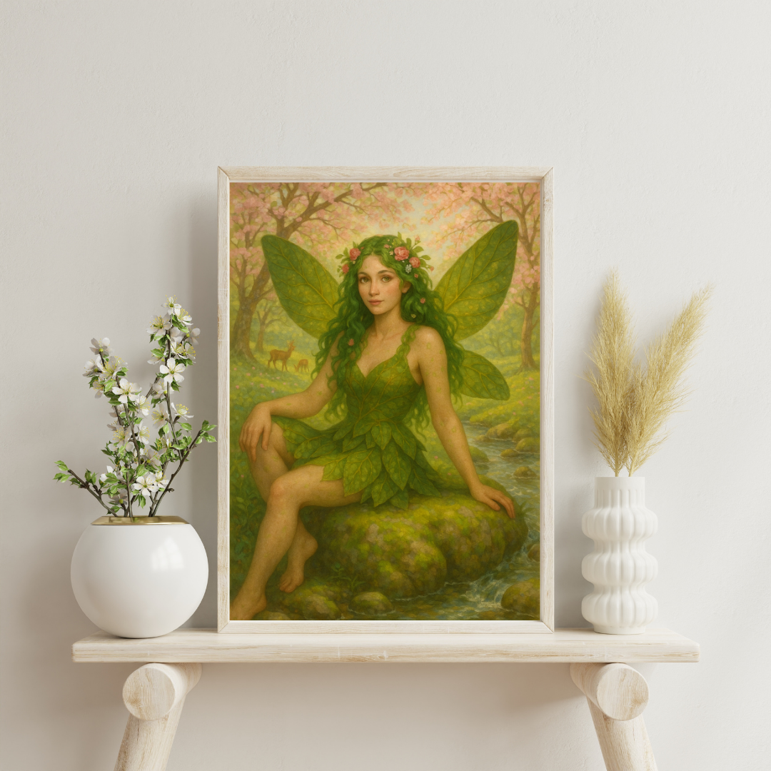 Zodiac Fairies - Taurus Digital Print