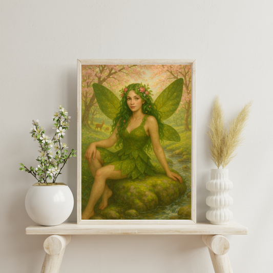 Zodiac Fairies - Taurus Digital Print