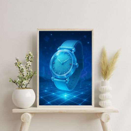 Zodiac Feminine Watches - Aquarius Digital Print
