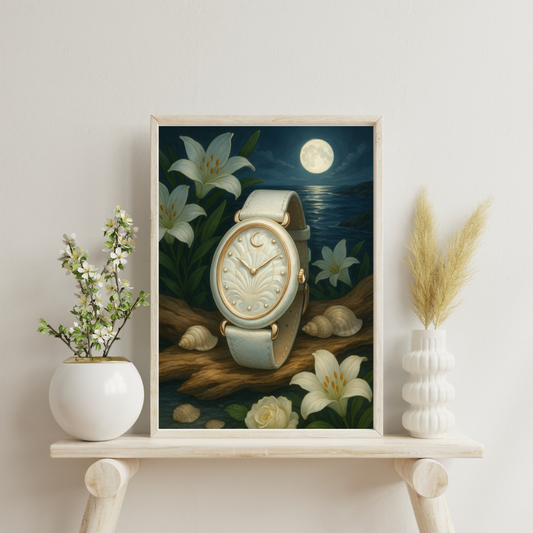 Zodiac Feminine Watches - Cancer Digital Print