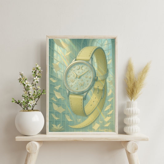 Zodiac Feminine Watches - Gemini Digital Print