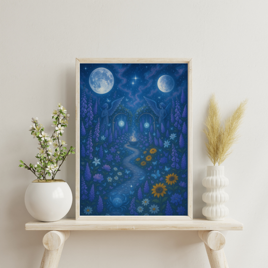 Zodiac Gardens - Gemini Digital Print