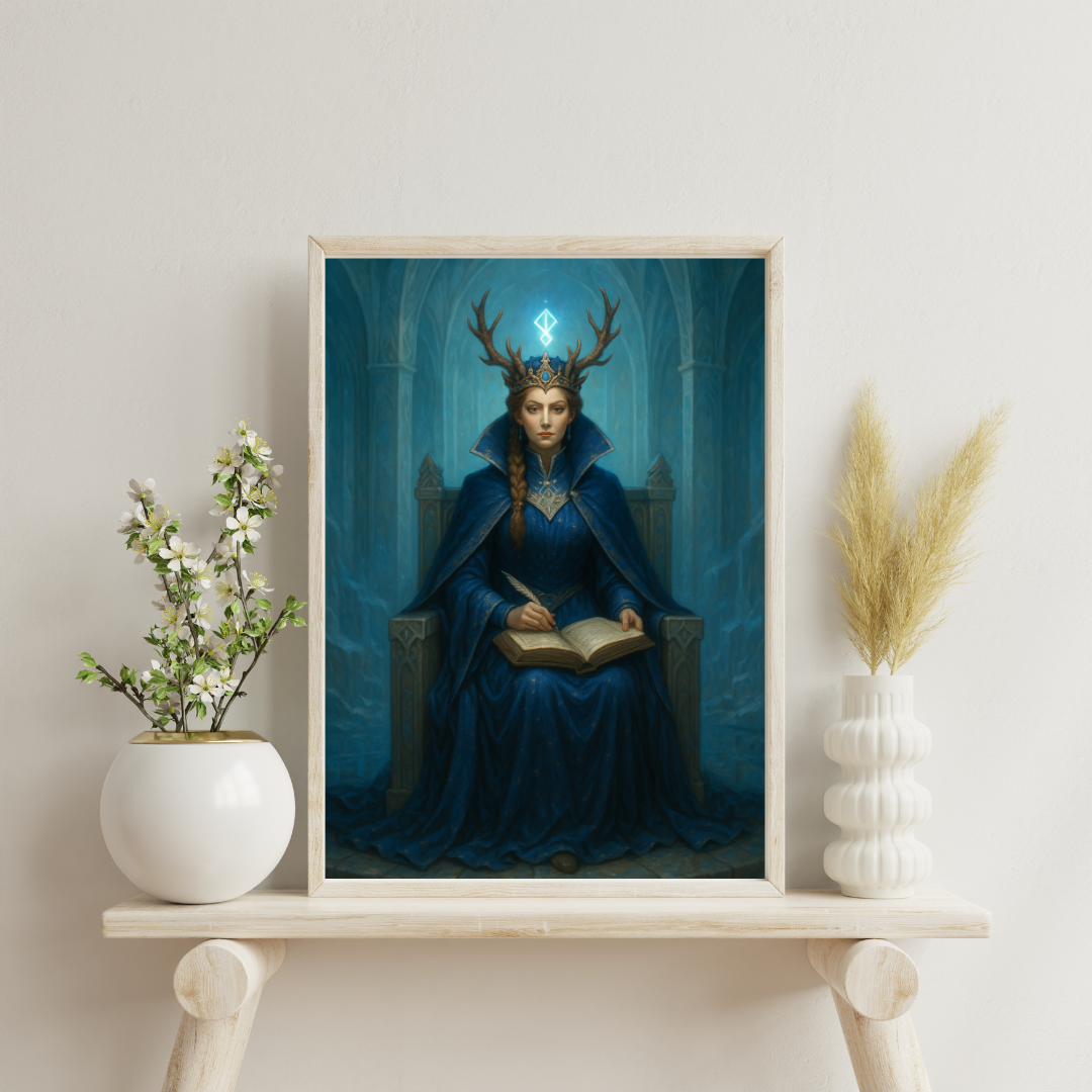 Zodiac Goddesses - Capricorn Digital Print