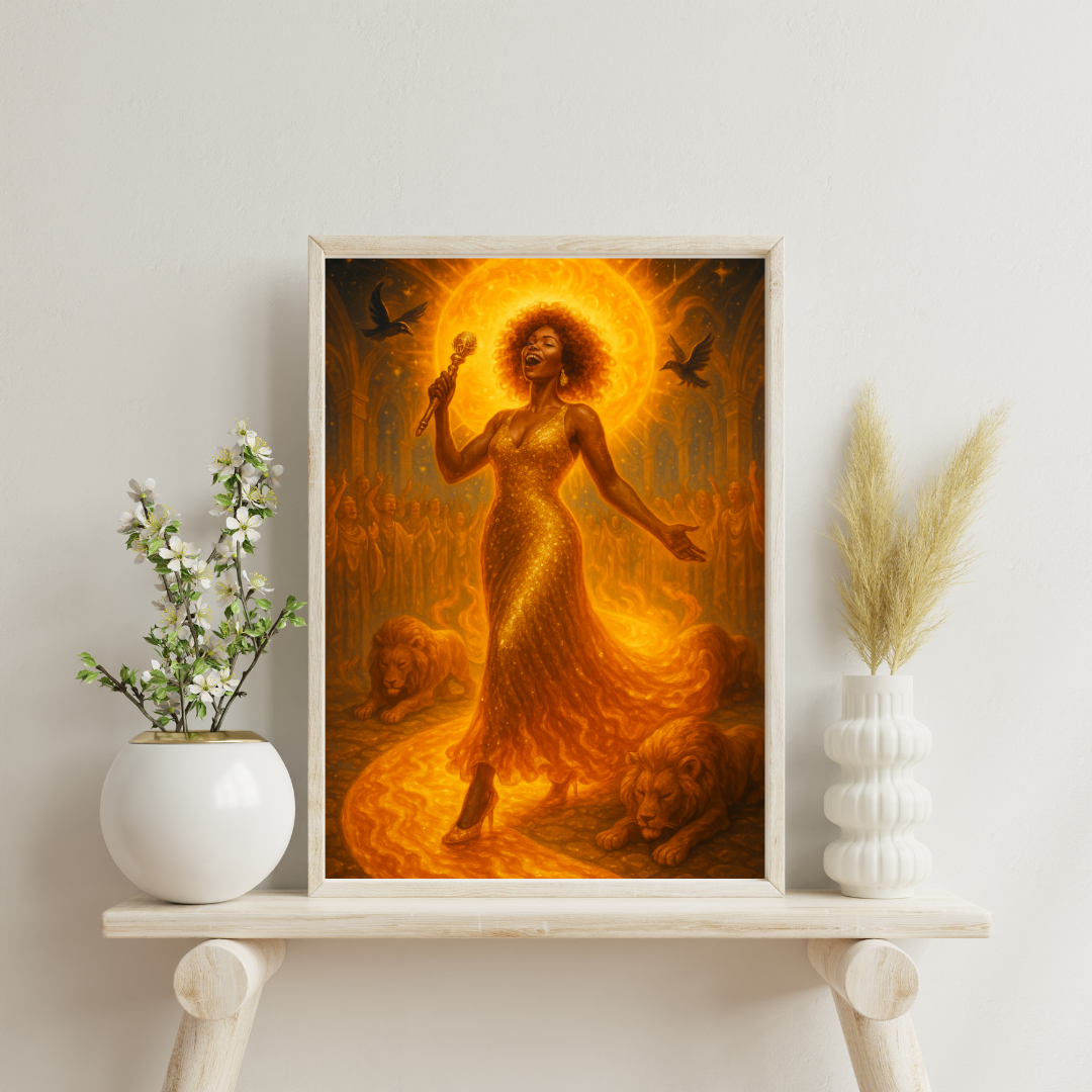 Zodiac Goddesses - Leo Digital Print