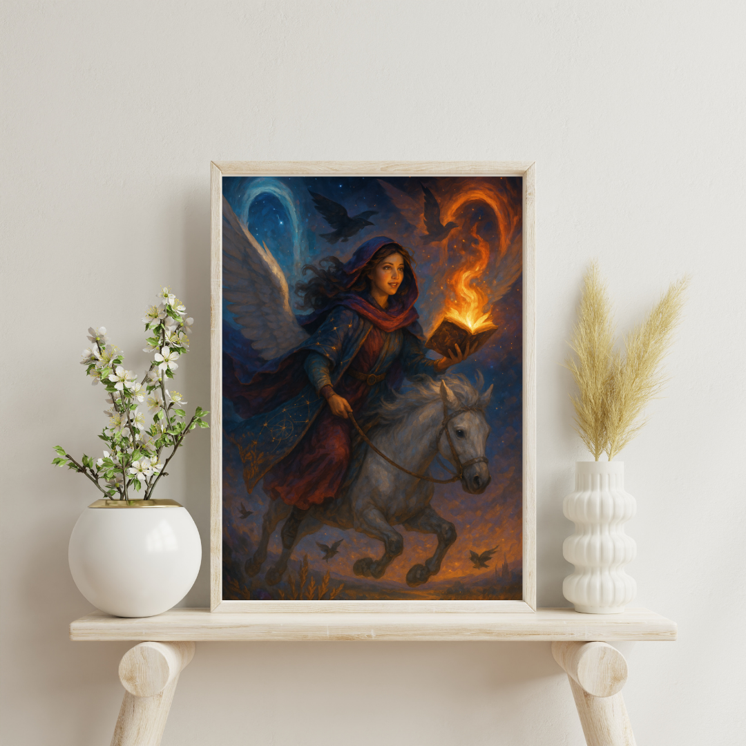 Zodiac Goddesses - Sagittarius Digital Print