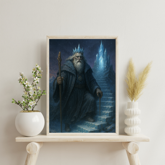 Zodiac Gods - Capricorn Digital Print
