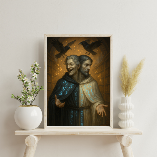 Zodiac Gods - Gemini Digital Print