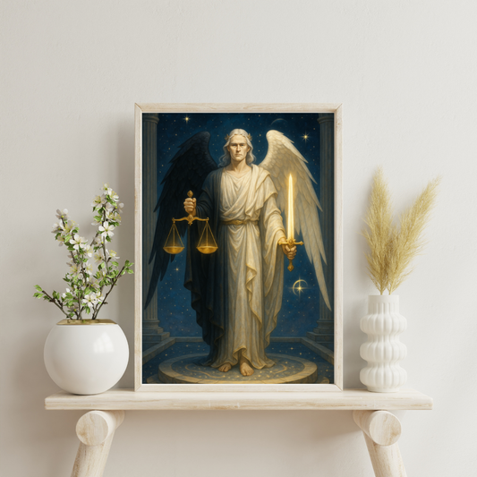 Zodiac Gods - Libra Digital Print