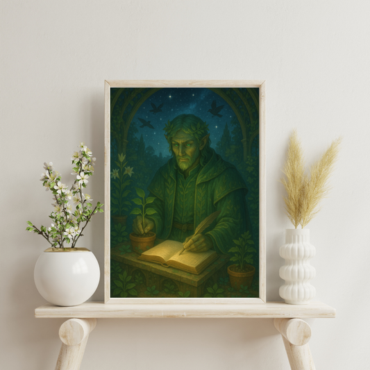Zodiac Gods - Virgo Digital Print