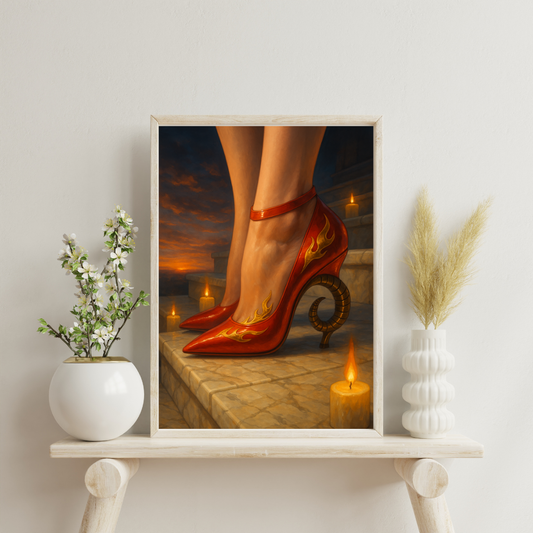Zodiac Heels - Aries Digital Print