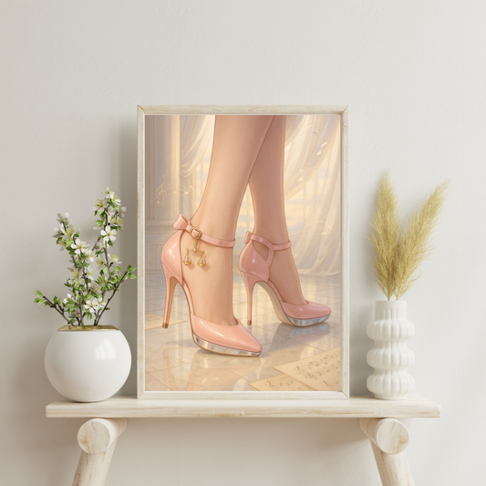 Zodiac Heels - Libra Digital Print