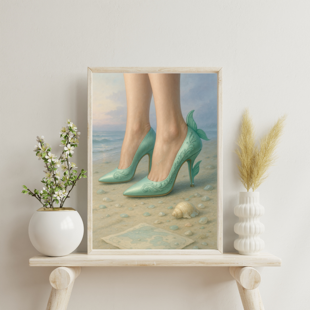 Zodiac Heels - Pisces Digital Print