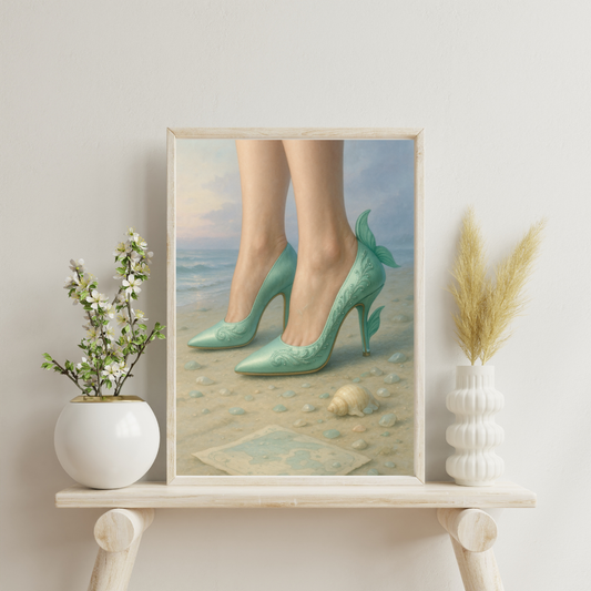 Zodiac Heels - Pisces Digital Print