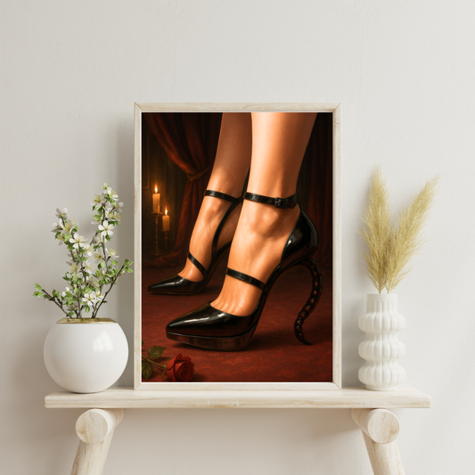 Zodiac Heels - Scorpio Digital Print