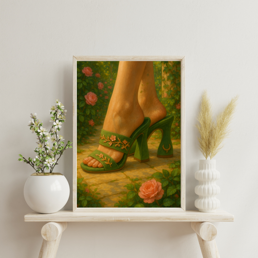 Zodiac Heels - Taurus Digital Print