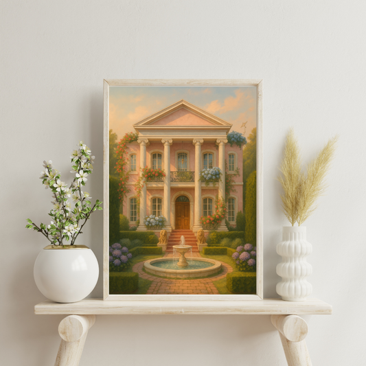 Zodiac Homes - Libra Digital Print