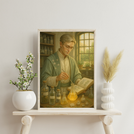 Zodiac Male Alchemists - Virgo Digital Print