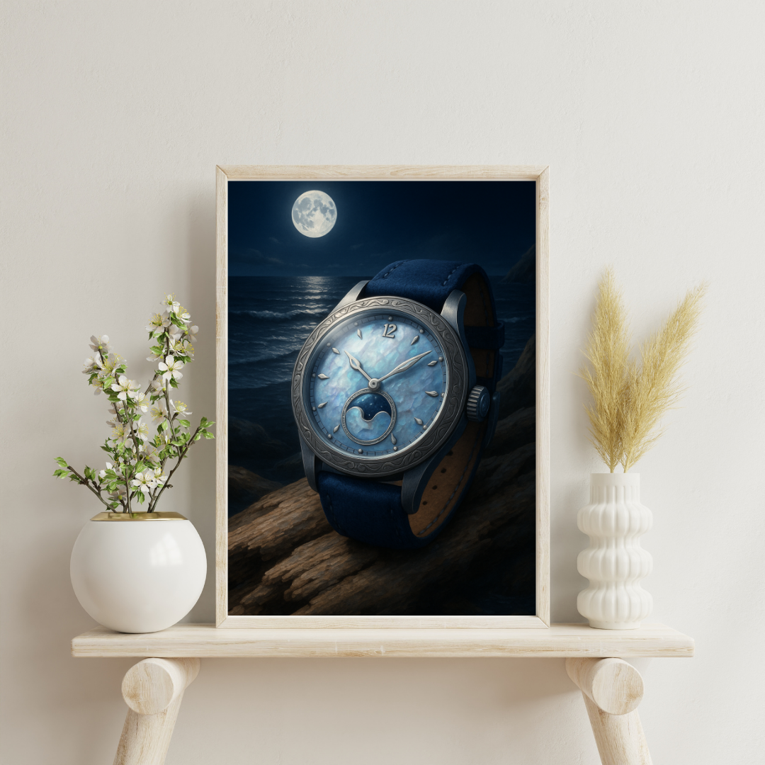 Zodiac Masculine Watches - Cancer Digital Print