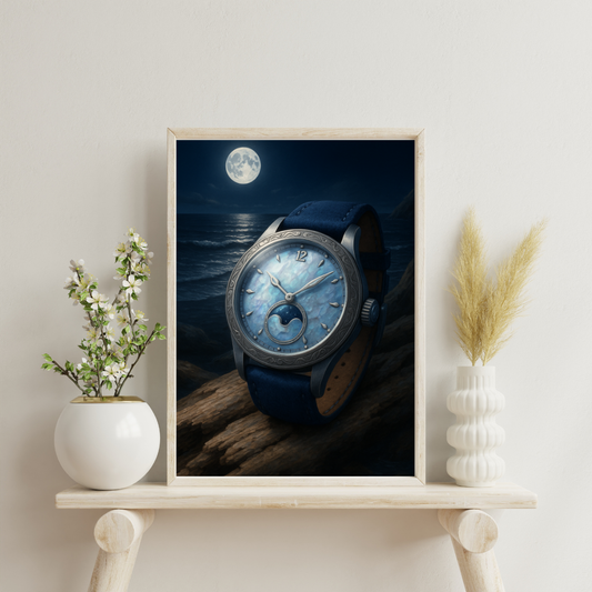 Zodiac Masculine Watches - Cancer Digital Print