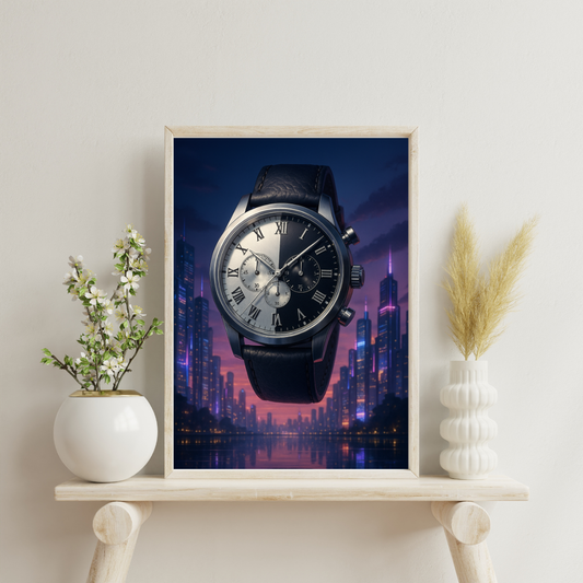 Zodiac Masculine Watches - Gemini Digital Print