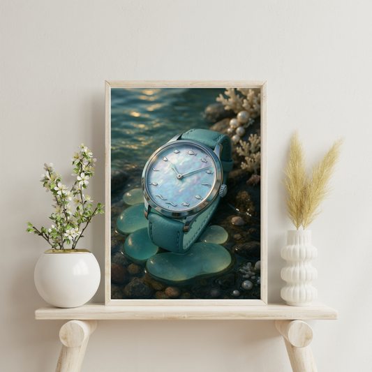 Zodiac Masculine Watches - Pisces Digital Print