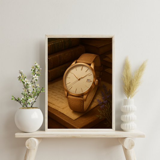 Zodiac Masculine Watches - Virgo Digital Print