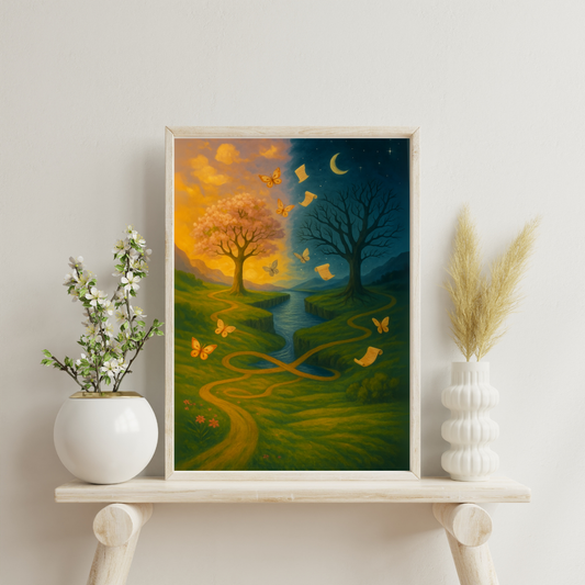 The Zodiac Realms - Gemini Digital Print