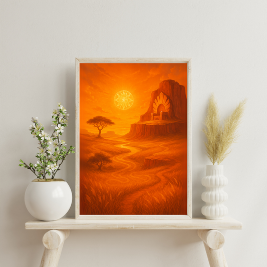 The Zodiac Realms - Leo Digital Print