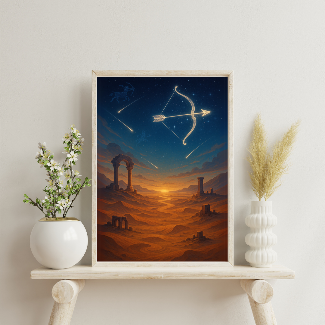 The Zodiac Realms - Sagittarius Digital Print
