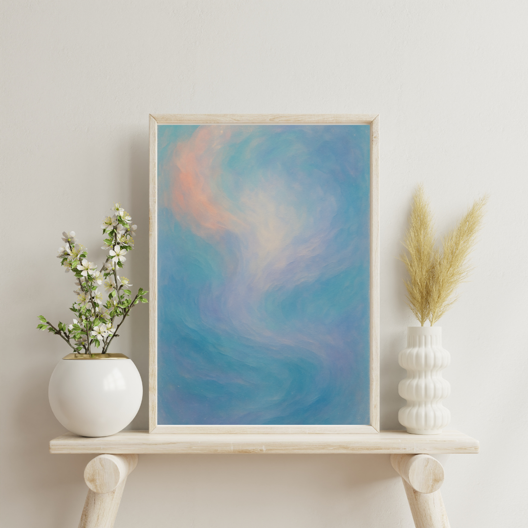 Zodiac Strokes - Pisces Digital Print