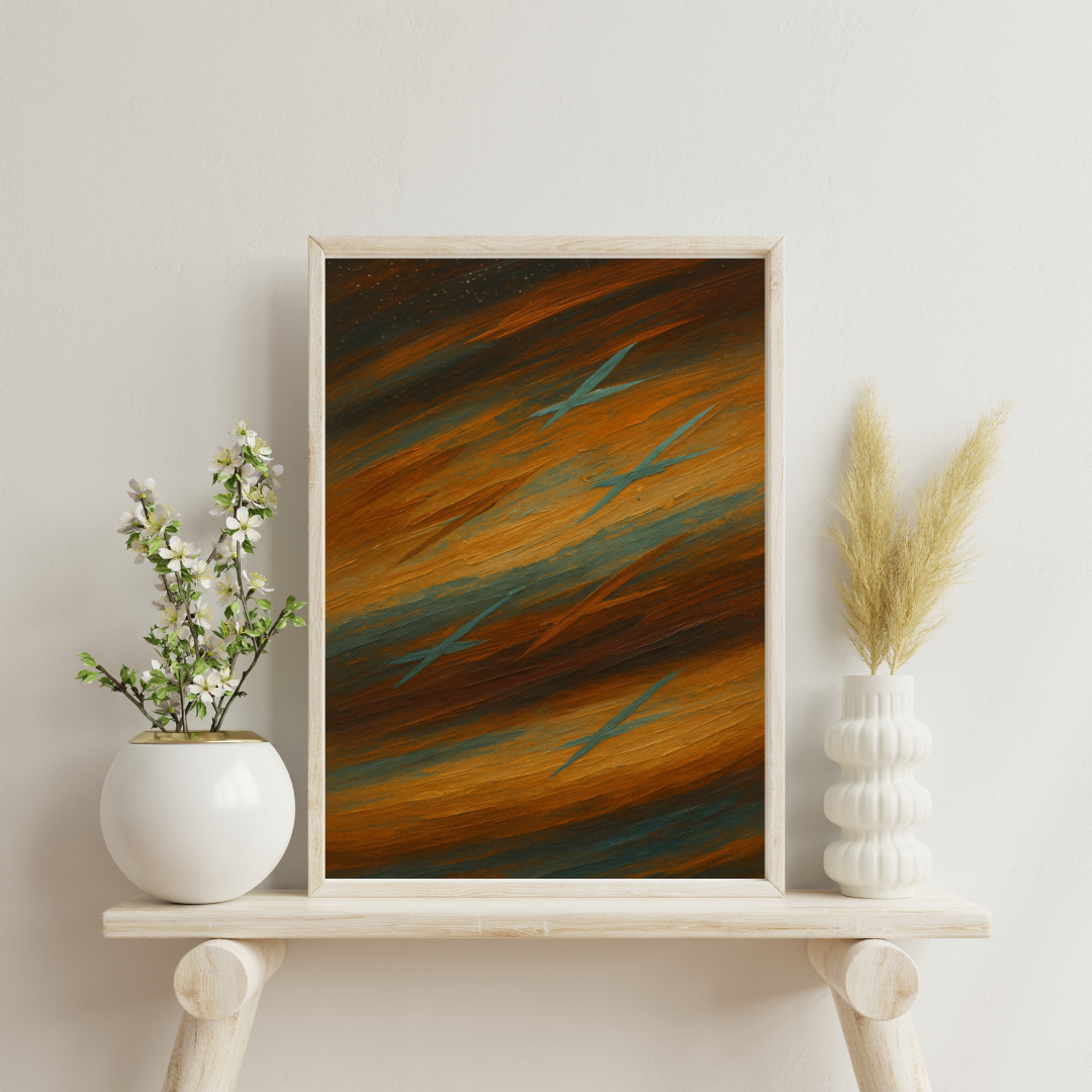 Zodiac Strokes - Sagittarius Digital Print